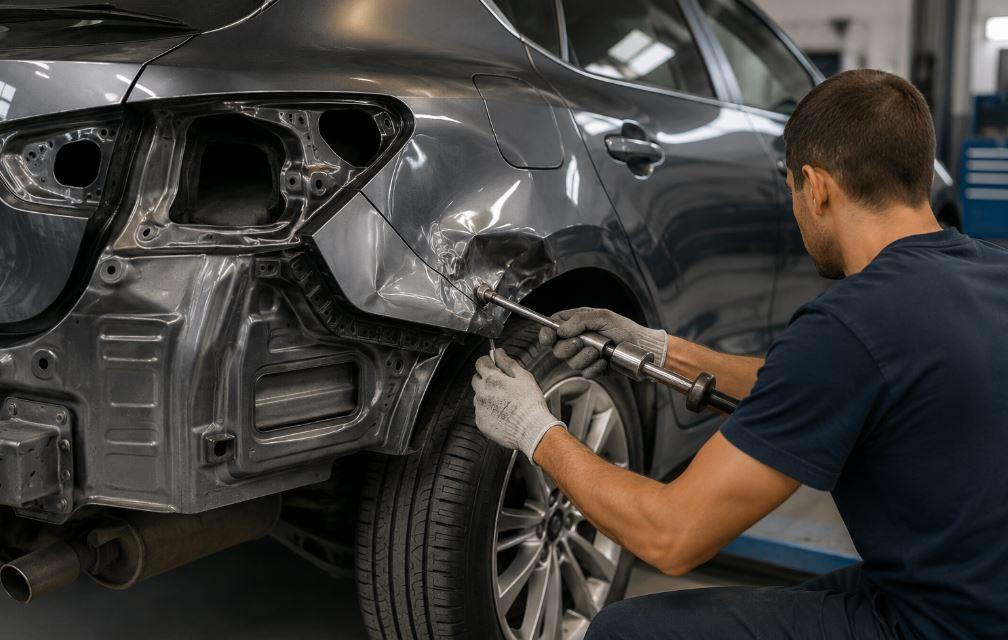 Guia completo para conserto de amassados e pintura automotiva